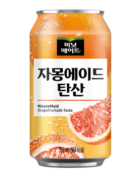 (해음)자몽에이드 탄산355ml캔