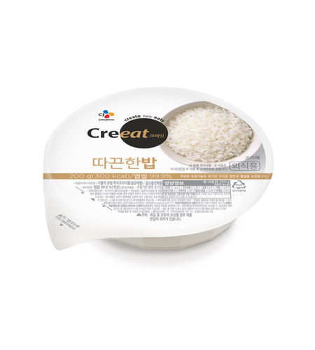 따끈한밥 크레잇200g/4.8kg(씨제이)X