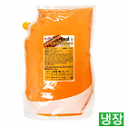 (한품)리얼체다치즈소스1kg(규격변경)-리얼핫도그재료