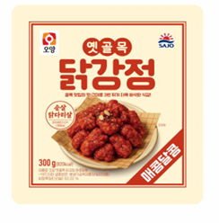 (오양)옛골목닭강정(매콤달콤)300g