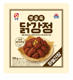 (오양)옛골목닭강정(마늘간장)300g