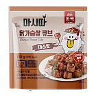 (한맥)마시따닭가슴살큐브(데리맛)130g