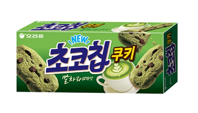 오리온-말차초코칩쿠키104g(1곽)